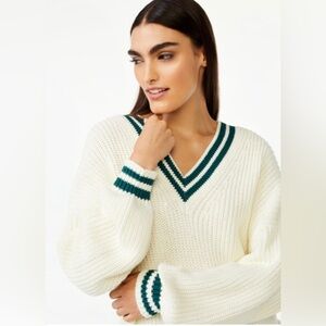 Free Assembly Taylor Swift Inspired Varsity Sweater, Size M, EUC